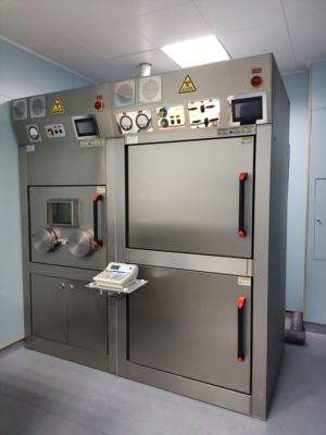 Jovvi-HC-50mmpb I131 Hot Cell for Fume Hood