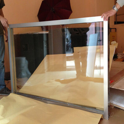 Thickness 15mm X-Ray Lead Glass Length Or On Request Rated Current 16A 25A Custom Sized Radiation Shielding Glass Panels