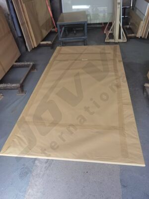Smooth Edge Type Circle X Ray Screening Glass Radiation Protection Glass for Medical Facilities and Security Checkpoints
