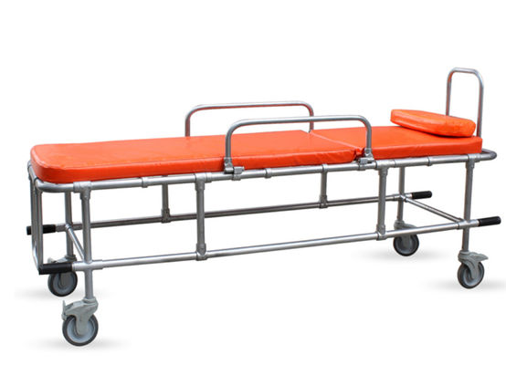 MRI RF Shielded Chamber Anti-Magnetic Transfer Stretcher Max Bearing 240 Kg Premium Medical Gear for Secure Patient Relocation