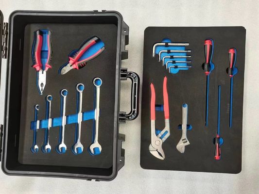 Bộ dụng cụ chống trượt không từ tính có tay cầm nhựa ergonomic và vỏ nhựa cứng cung cấp các công cụ cho các nhiệm vụ kỹ thuật chính xác