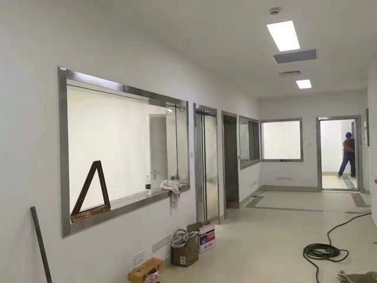 Độ truyền ánh sáng có thể nhìn thấy 70 phần trăm Bức xạ che chắn chì kính X-quang bảo vệ tấm cho công nghiệp y tế và sử dụng trong phòng thí nghiệm