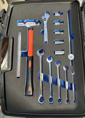 Anti-Static Nonmagnetic Tool Kit with Portable Case, Nonmagnetic Stainless Steel Tools for Electronic Servicing & Repair