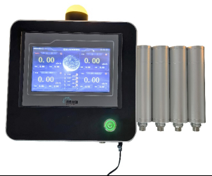 Kích thước nhỏ gọn 350*250*245 mm Máy dò bức xạ hạt nhân Chức năng báo động điện áp cao