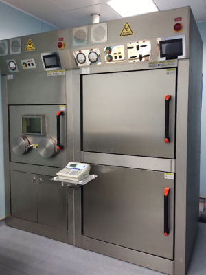 Buồng nóng che chắn bức xạ hạt nhân mật độ cao, có thể điều chỉnh cho các cơ sở hạt nhân
