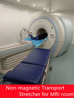 Cáng không từ tính với hợp kim nhôm không từ tính để quét MRI và CT với trọng lượng 200 Kg