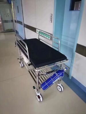 Đèn y tế không từ tính với tải trọng tối đa 240 kg và bơm cao su toàn diện để vận chuyển bệnh nhân an toàn