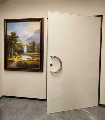 Cửa bảo vệ RF lá đôi sơn tĩnh điện được thiết kế cho các ứng dụng MRI và môi trường khắc nghiệt