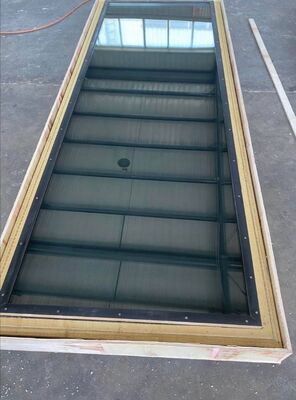 Cửa sổ được che chắn RF 1200 * 900mm với lưới đồng thau để che chắn EMI 10-130 MHz