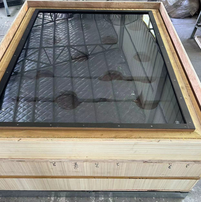 Màn chắn cao 10-130MHz RF Màn chắn cửa sổ với 100dB Attenuation và Brass Copper Mesh cho EMI Blocking