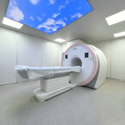 MRI lồng Faraday tùy chỉnh với vật liệu chống ăn mòn và lưới dây vuông cho bảo vệ RF vượt trội