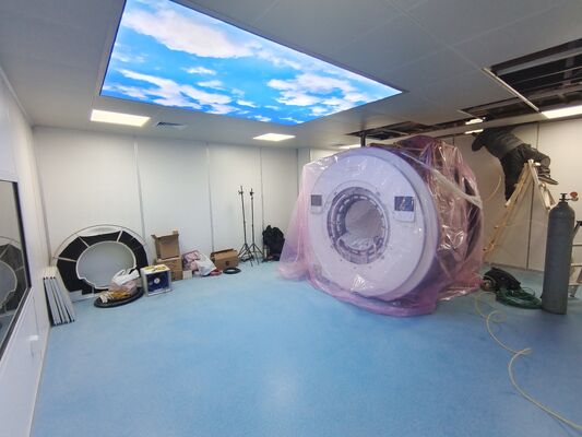 Phòng Chống Sóng RF Lồng Faraday MRI Tùy Chỉnh Cho Cơ Sở Y Tế Chẩn Đoán Hình Ảnh
