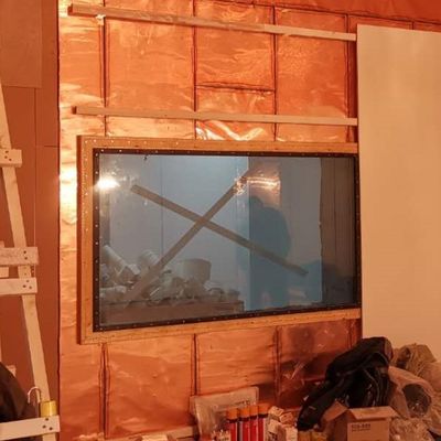1200 * 900mm RF cửa sổ được bảo vệ với hiệu quả bảo vệ 100 dB và khung nhôm hoặc thép không gỉ