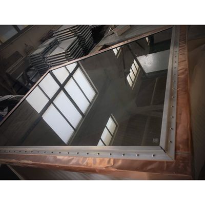 Cửa sổ được bảo vệ RF với phạm vi tần số 10-130MHz 1200 * 900mm Kích thước và hiệu quả bảo vệ lên đến 100 DB